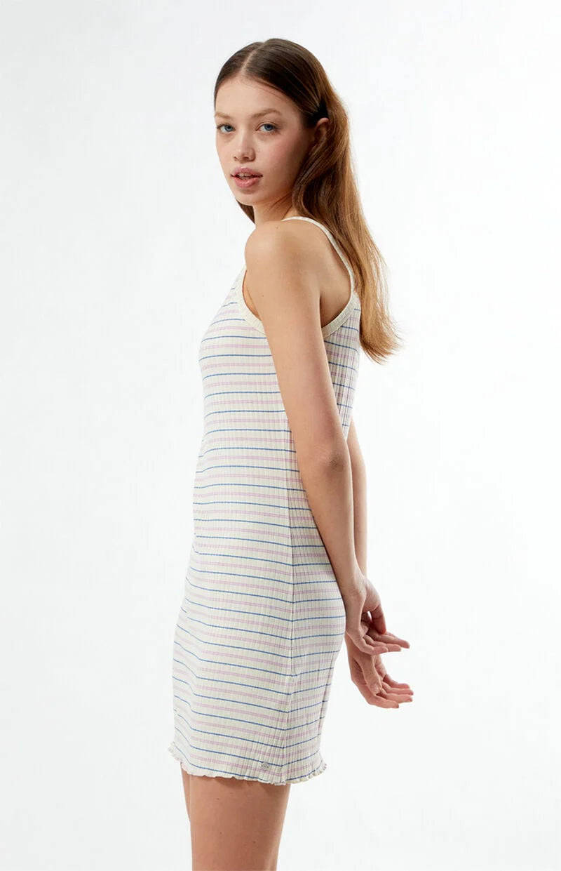 Roxy Roxy Women's Cool Sunsetz Mini Dress Egret S Womens Short Dresses