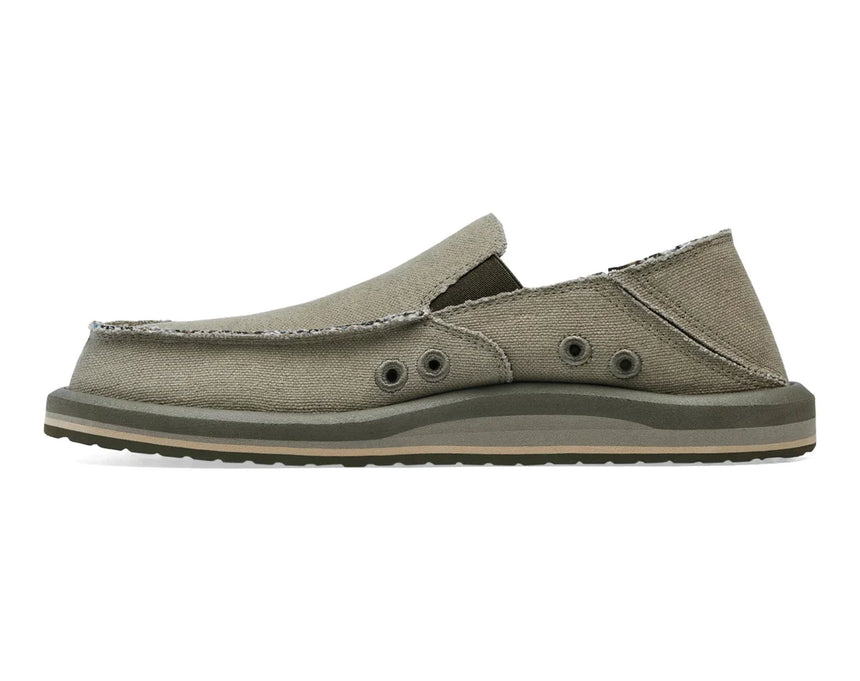 Sanuk Sanuk Men's Donny Hemp - Earth Earth 10 Mens Shoes 6 to 18
