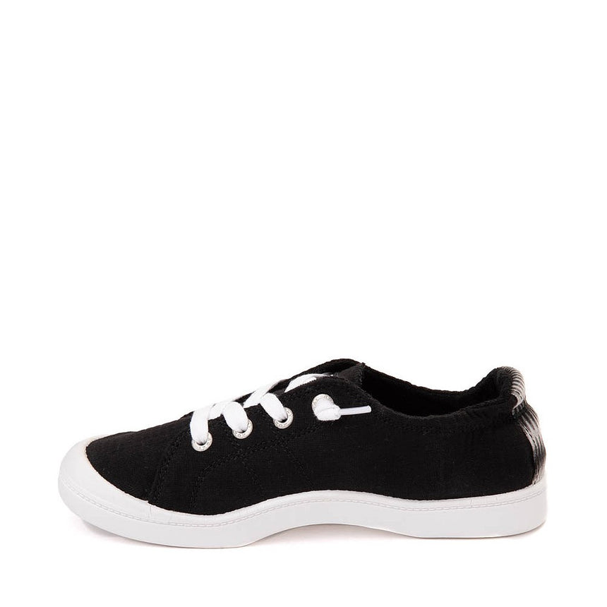 Roxy Roxy Women's Bayshore Plus Slip On Sneaker - Black Black 6 Womens Slip on Shoes 5 to 11