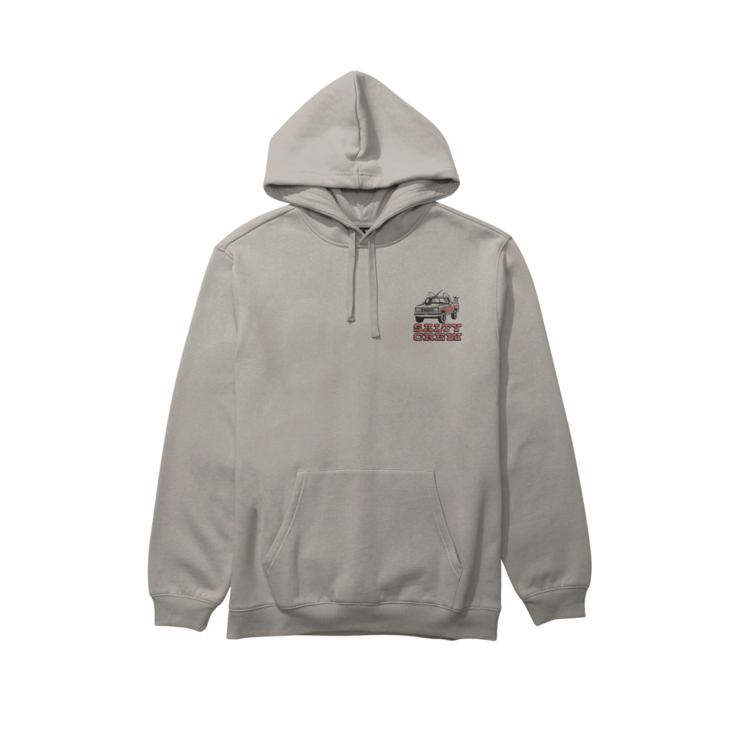 Salty Crew Salty Crew Men's Truck Stop Fleece - Stone Stone S Mens Pullover Hoodies