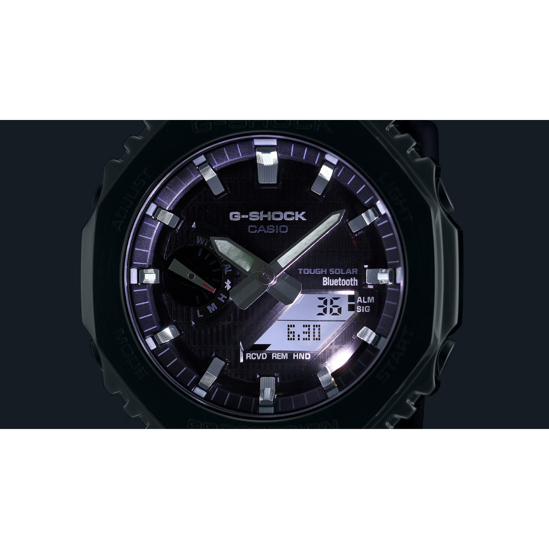 G Shock G-Shock GBM-2100A-8B Watch Mens Analog Organic Band