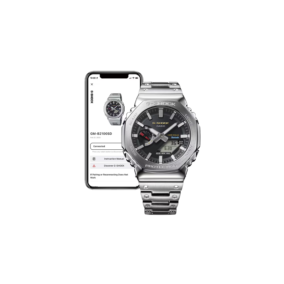 G Shock G Shock GM-B2100SD-1C Watch Mens Analog Metal Band