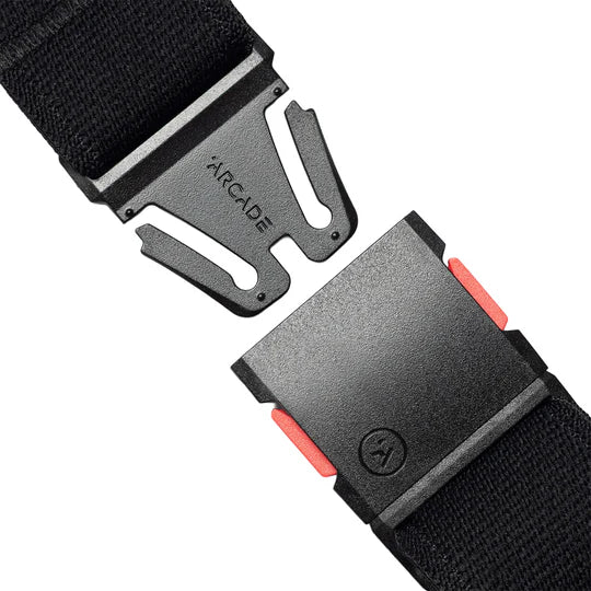 Arcade Belt Co Arcade X Recco - Black Black OS Mens Fabric Belts