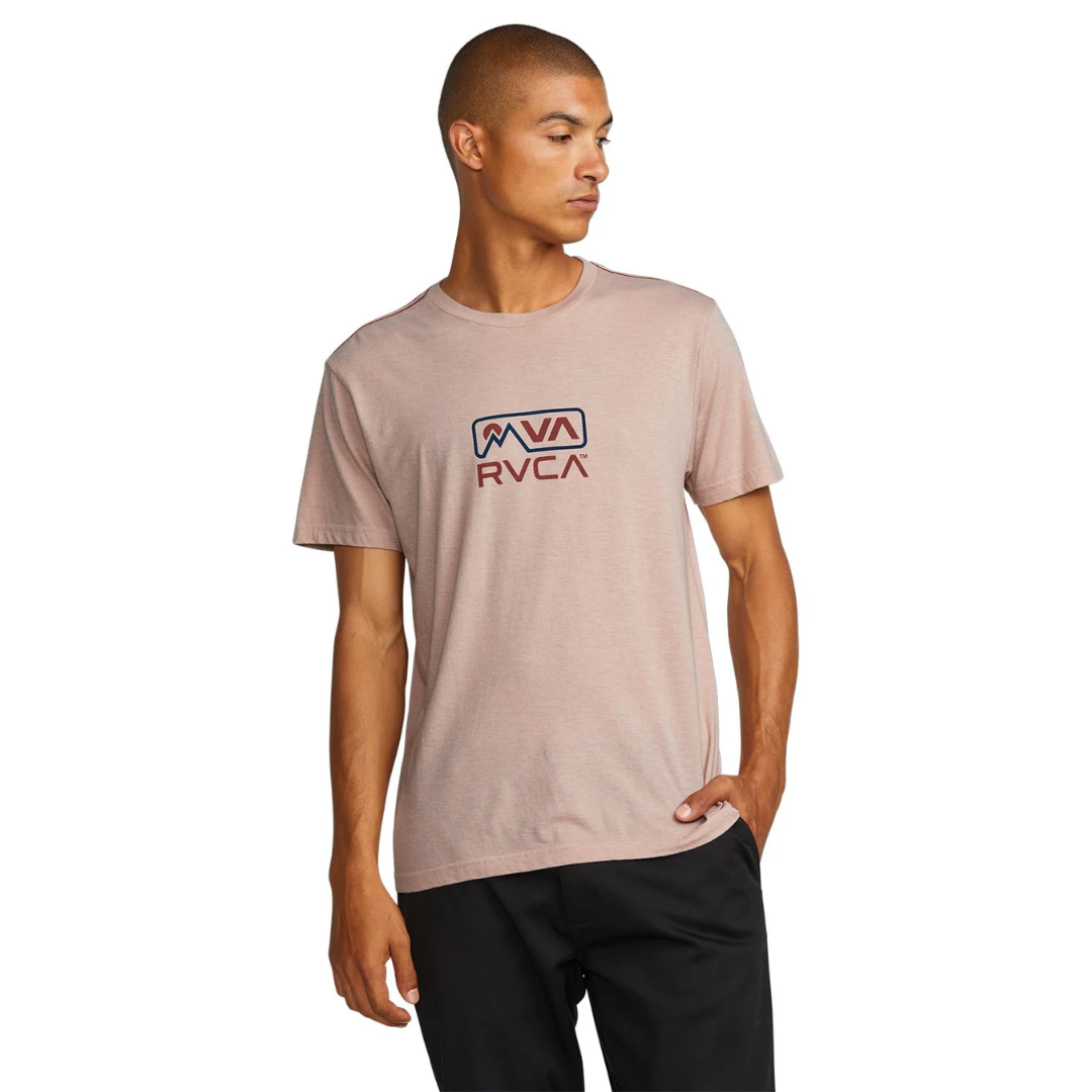 T-shirt à manches courtes RVCA pour homme, couleur menthe