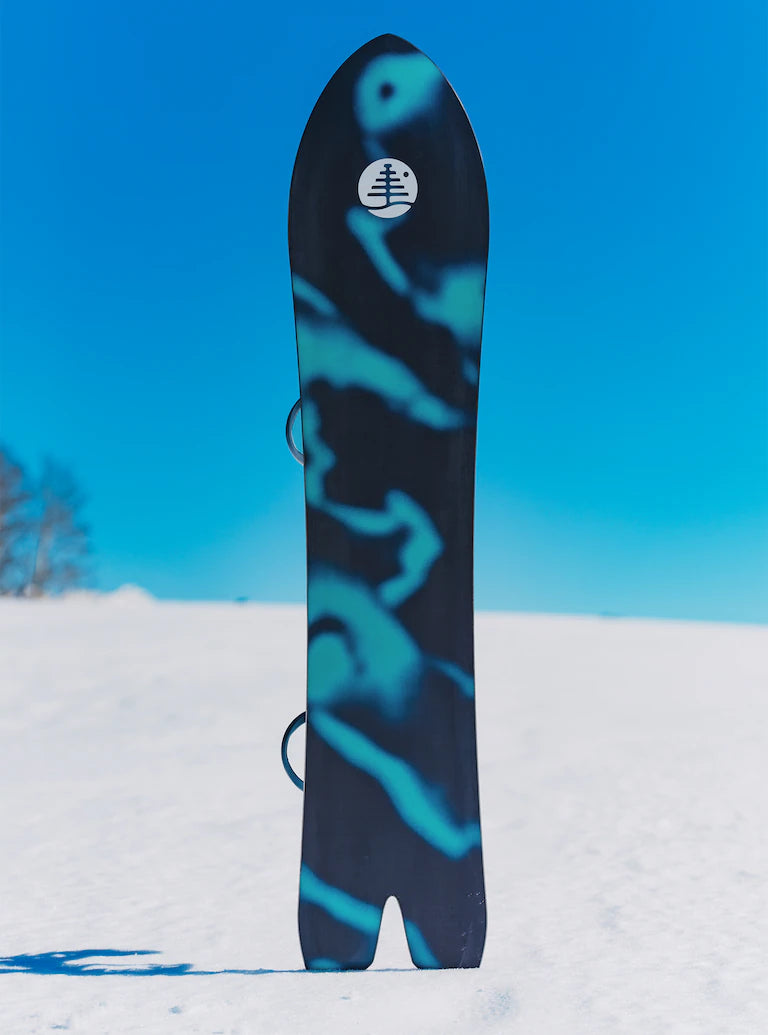 Burton Men's 3D Family Tree Channel Surfer Flat Top Snowboard-Multi