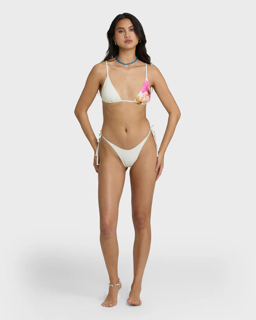 Billabong Billabong Women's Sunny Shore TS Dippi Bottoms Salt Crystal S Womens Bikini Bottoms