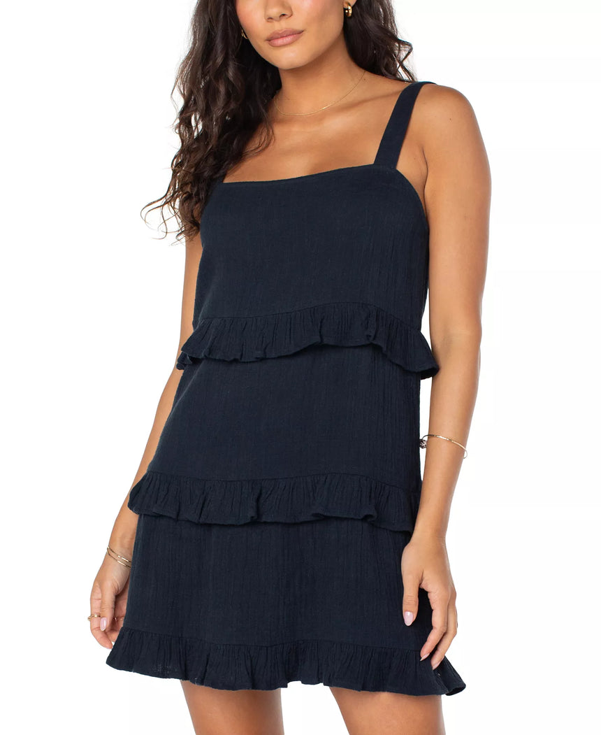 Roxy Roxy Women's Soft Sand Mini Dress ANTHRACITE XS Womens Short Dresses