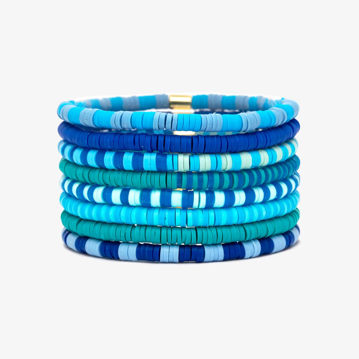 Pura Vida Vacay Vinyl Disc Stretch Bracelet