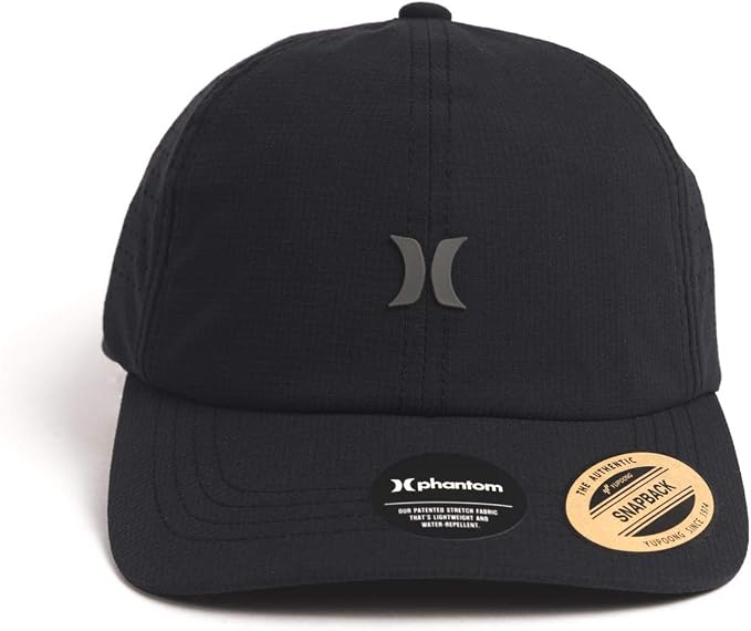 Hurley Hurley Phantom Combat Hat Black 1sz Mens Hats Curved Brim