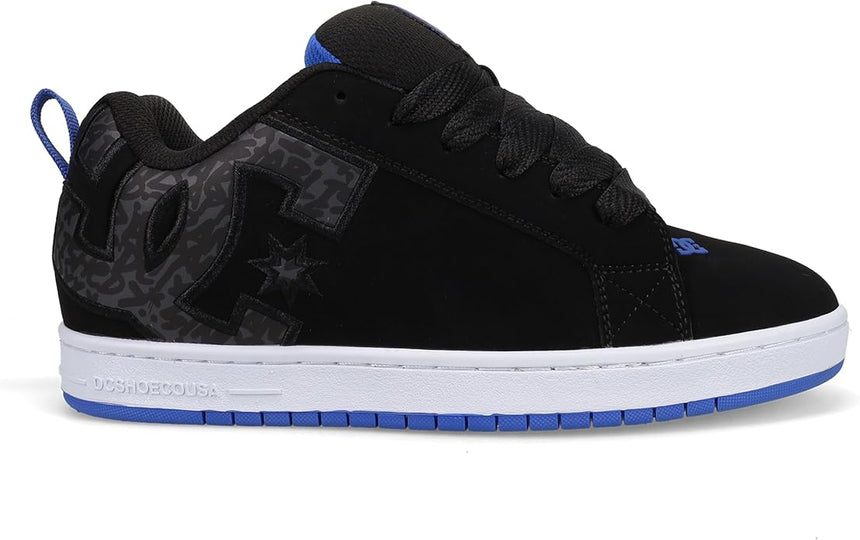 DC DC Court Graffik - Black/Blue Black/Blue 9 Mens Shoes 6 to 18