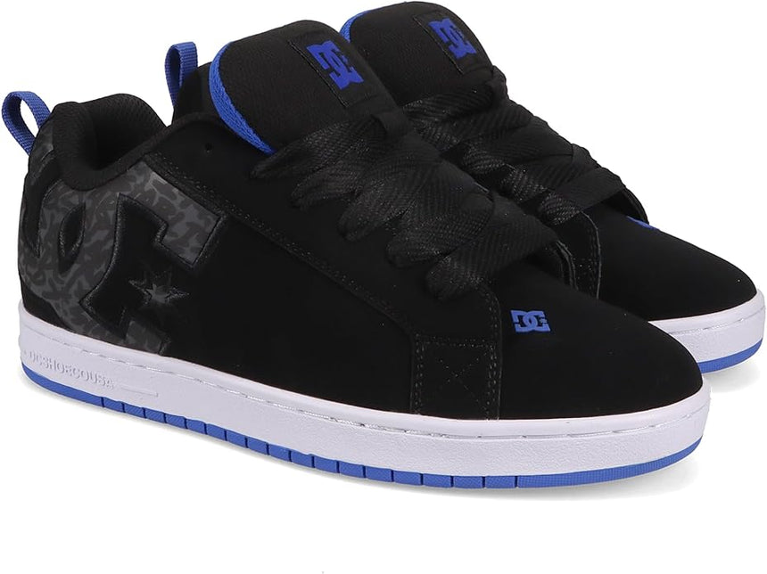 DC DC Court Graffik - Black/Blue Black/Blue 9 Mens Shoes 6 to 18