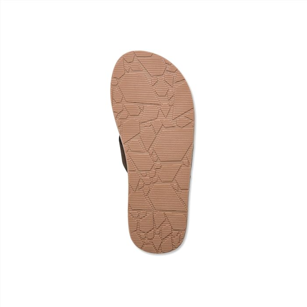 Sandalias reclinables Volcom para hombre - Marrón