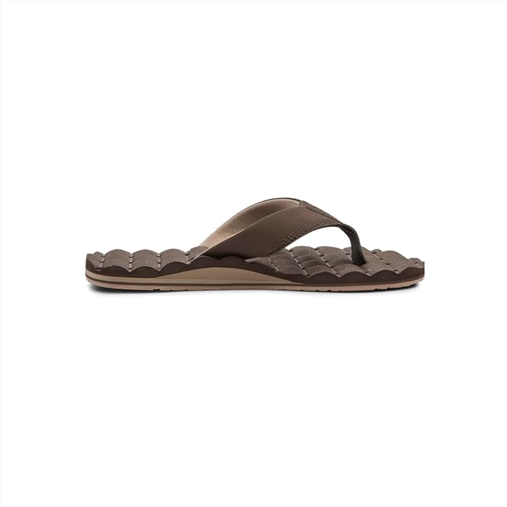 Sandalias reclinables Volcom para hombre - Marrón