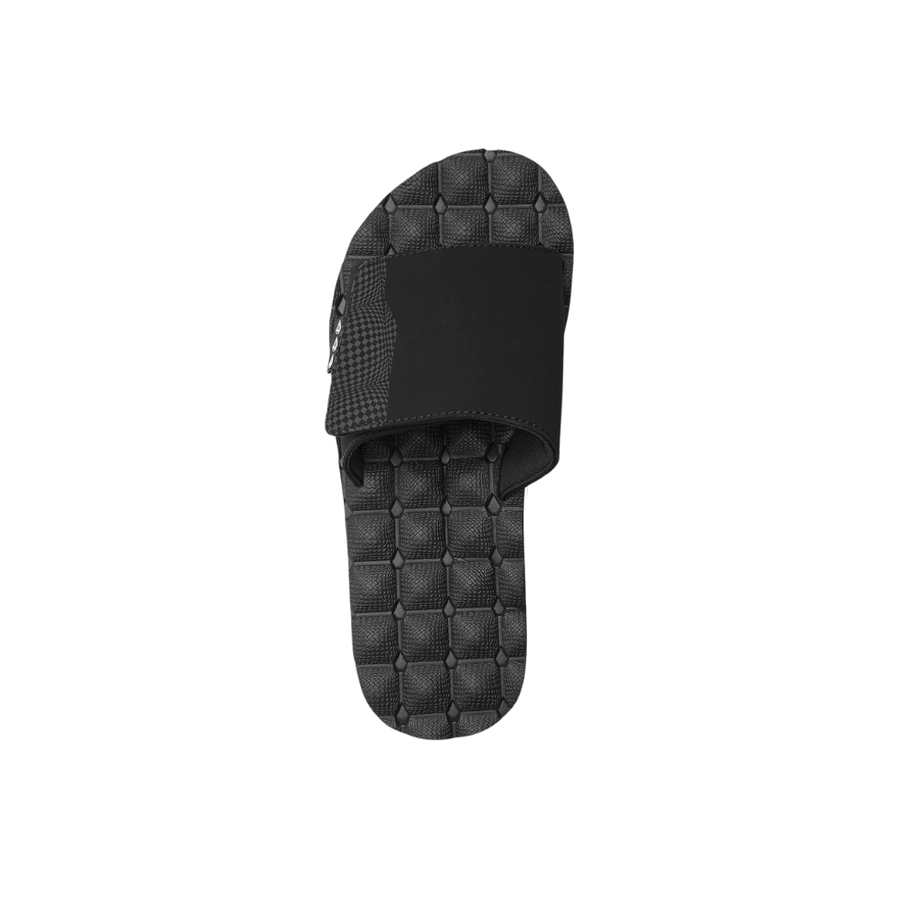Sandalias reclinables Volcom para hombre - Negro/Blanco
