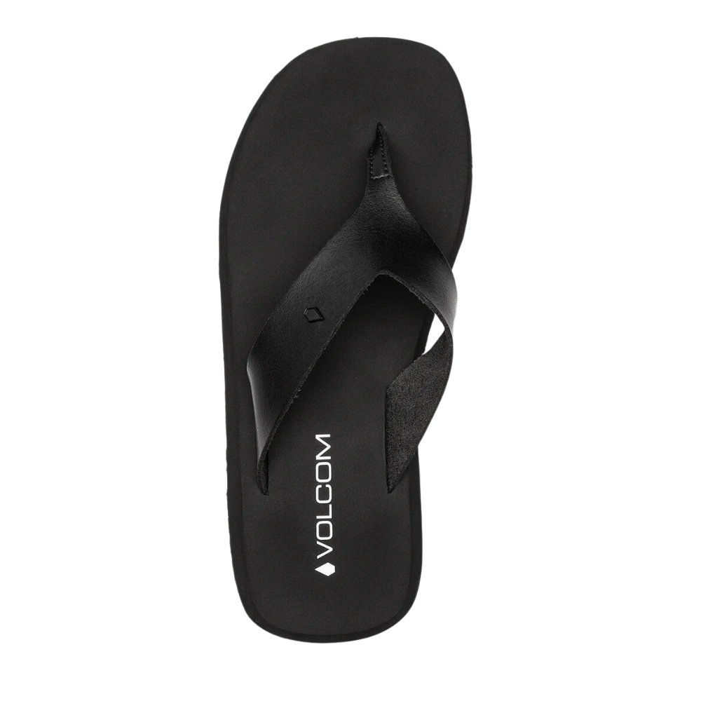 Sandales à plateforme Volcom Not Ur Moms pour femme - Noir