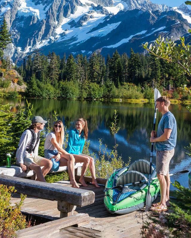 Intex Intex Challenger K2 Inflatable Kayak - 2 Person Green 1SZ Inflatable Kayaks