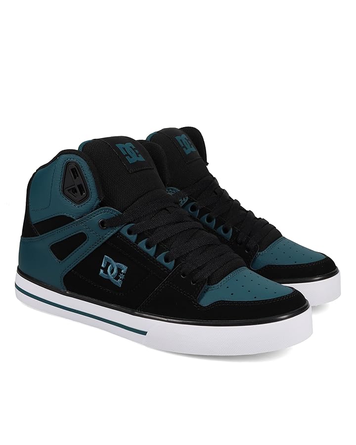 DC Men's Pure Shoes - White/Black Teal