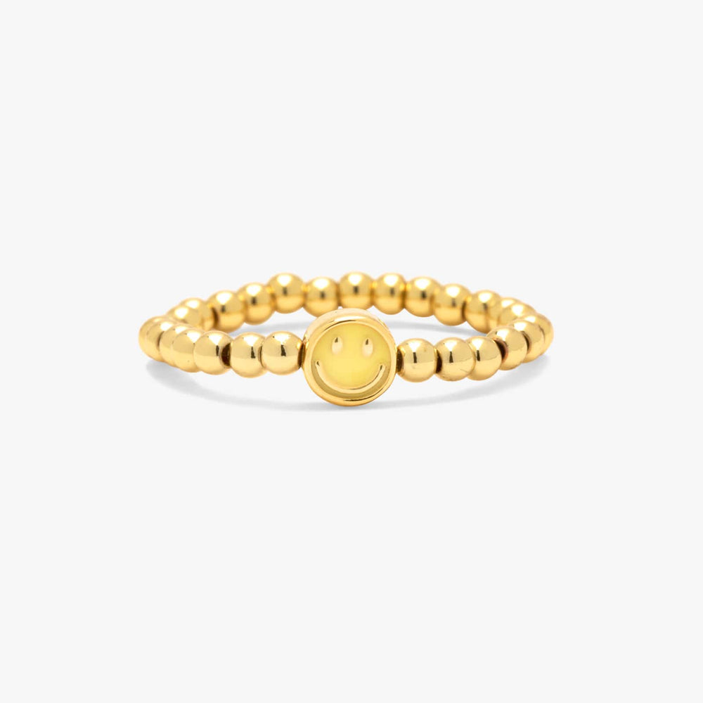Pura Vida Happy Face Ball Bead Stretch Bracelet — representative product image (best-match second pass)