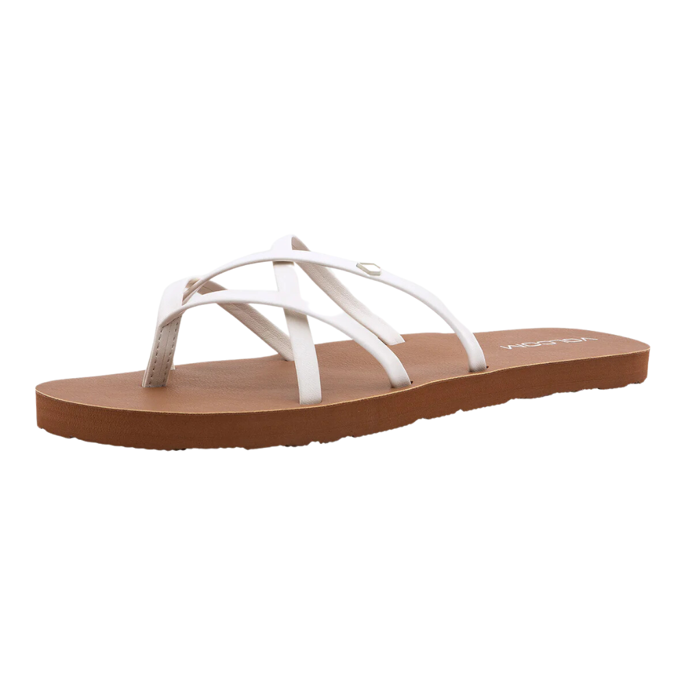 Sandales Volcom New School II pour femme - Blanc