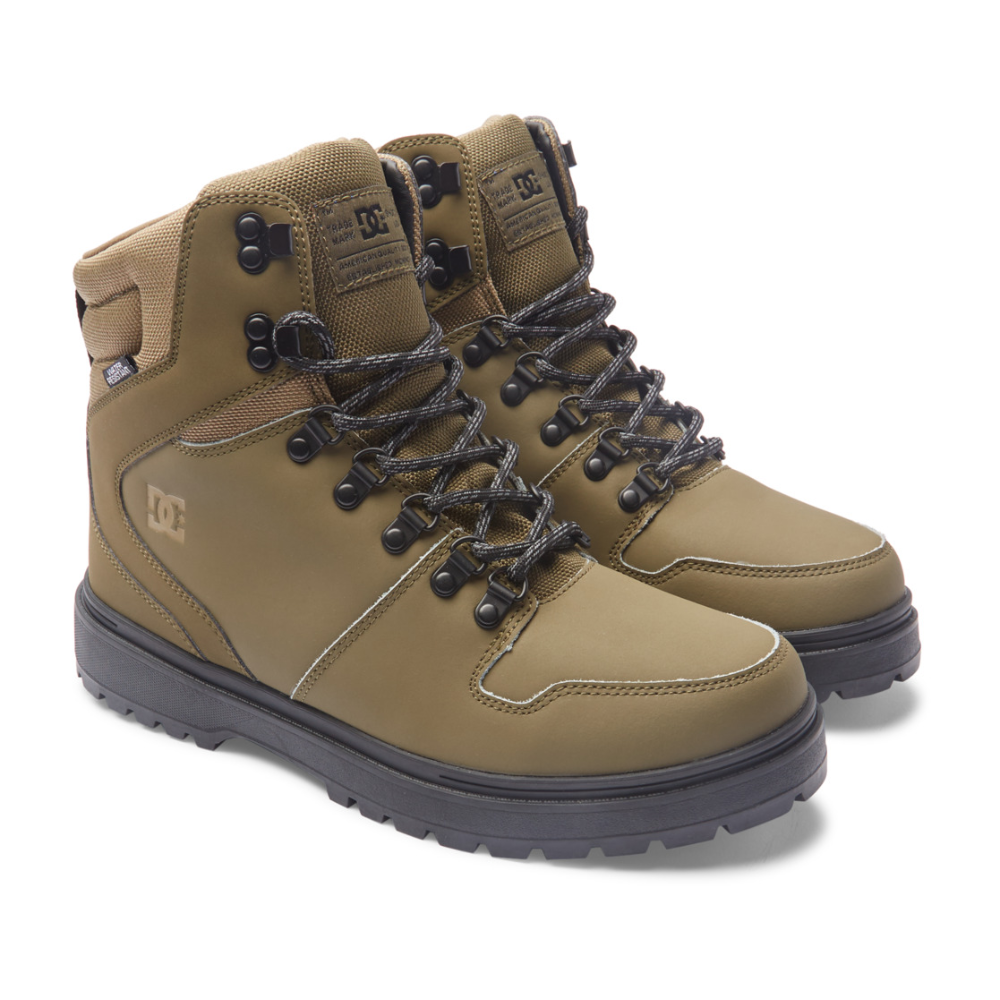 Botas DC Peary TR para hombre - Verde oliva/negro