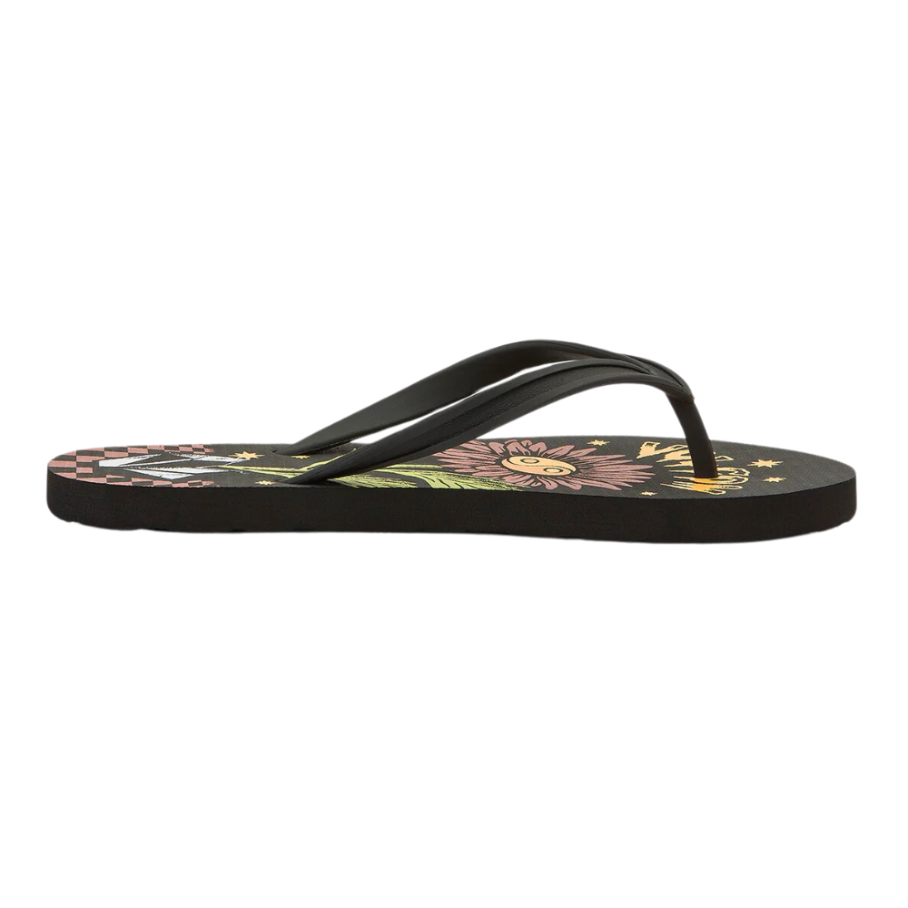Sandales à bascule Volcom pour femme - Noir vintage