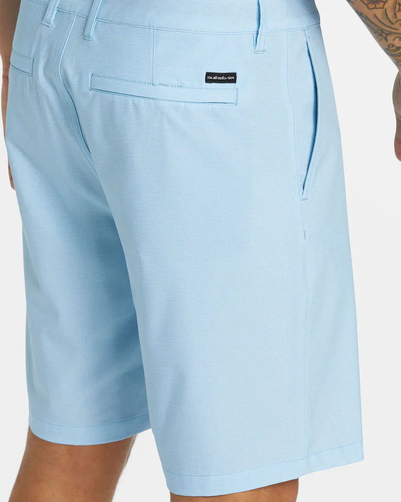 Quiksilver Quiksilver Men's Union Heather Amphibian 20" Boardshorts Blue Bell 30 Mens Board Shorts