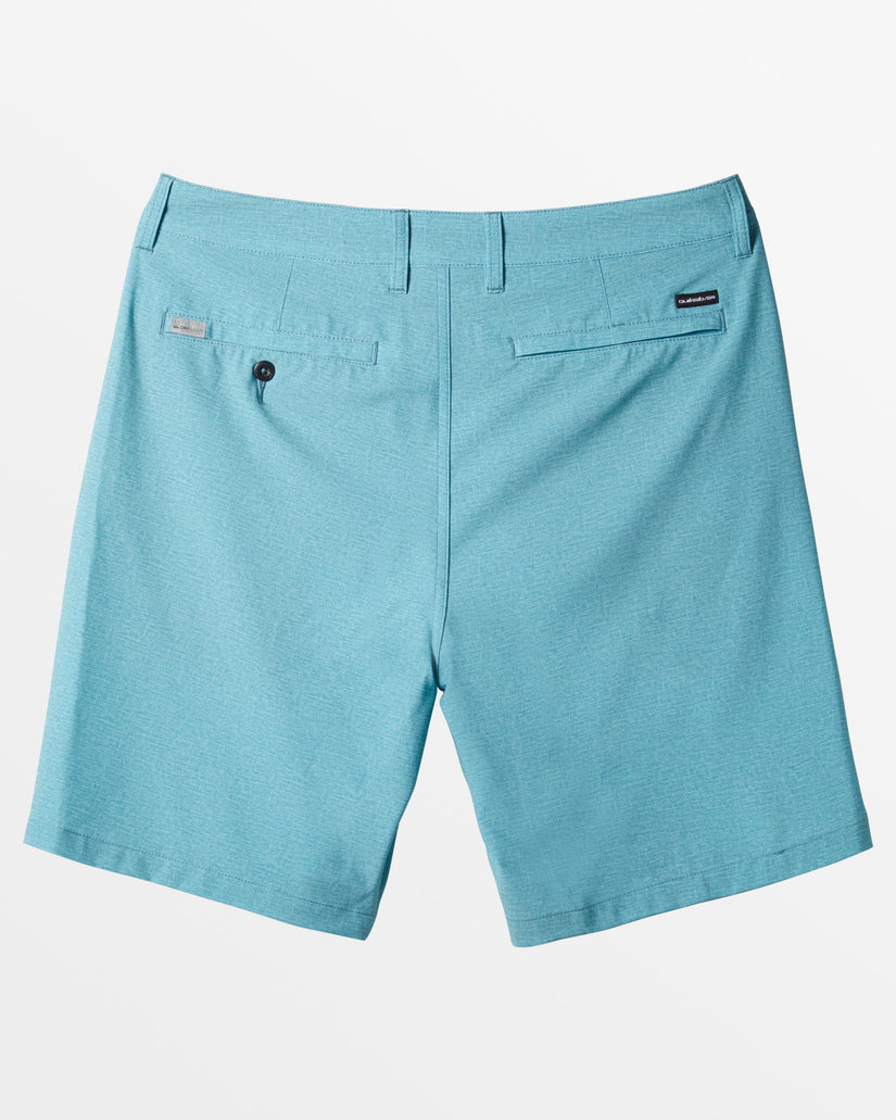 Quiksilver Quiksilver Men's Union Heather Amphibian 20" Boardshorts LARKSPUR 28 Mens Board Shorts