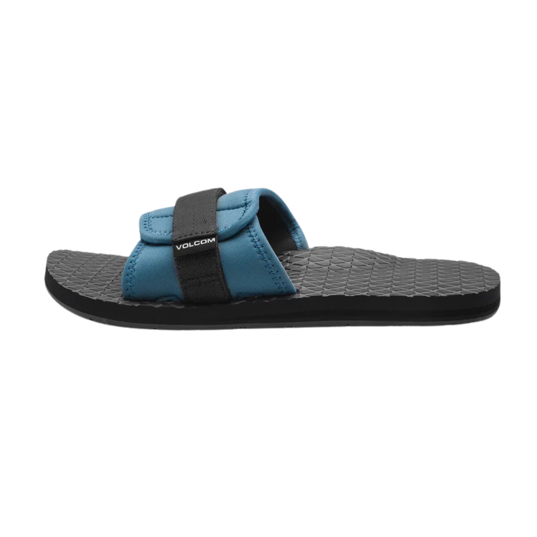 Sandalias reclinables ecológicas Volcom para hombre - Azul marino