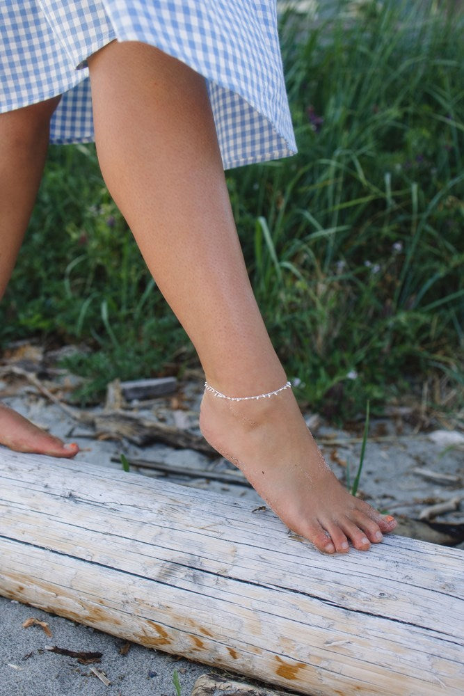 Glee Anklet - Droplet Style