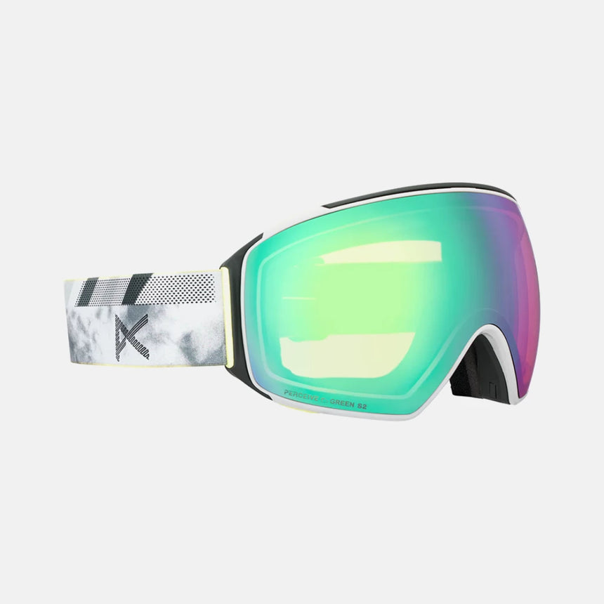 Anon Anon Unisex M4 Goggles (Toric) + Bonus Lens + MFI® Face Mask - Tilt Shift/Perceive Variable Green Tilt Shift/Perceive Variable Green OS Mens Goggles Complete