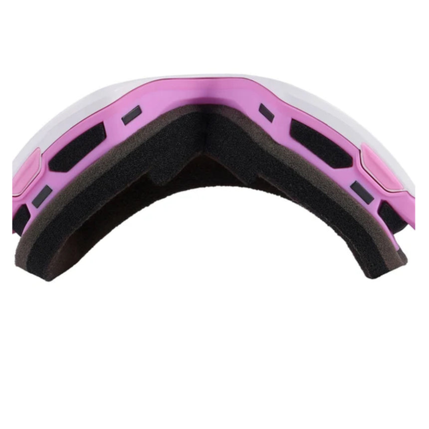 Anon Anon Unisex M4S CYLINDRICAL CNY SMU - White/Perceive Cloudy Pink White/Perceive Cloudy Pink OS Mens Goggles Complete