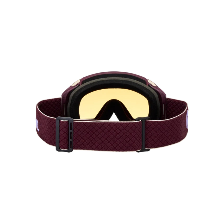 Anon Anon Unisex M4S Goggles (Cylindrical) + Bonus Lens + MFI® Face Mask - Deep Cherry/Perceive Cloudy Pink Deep Cherry/Perceive Cloudy Pink OS Mens Goggles Complete