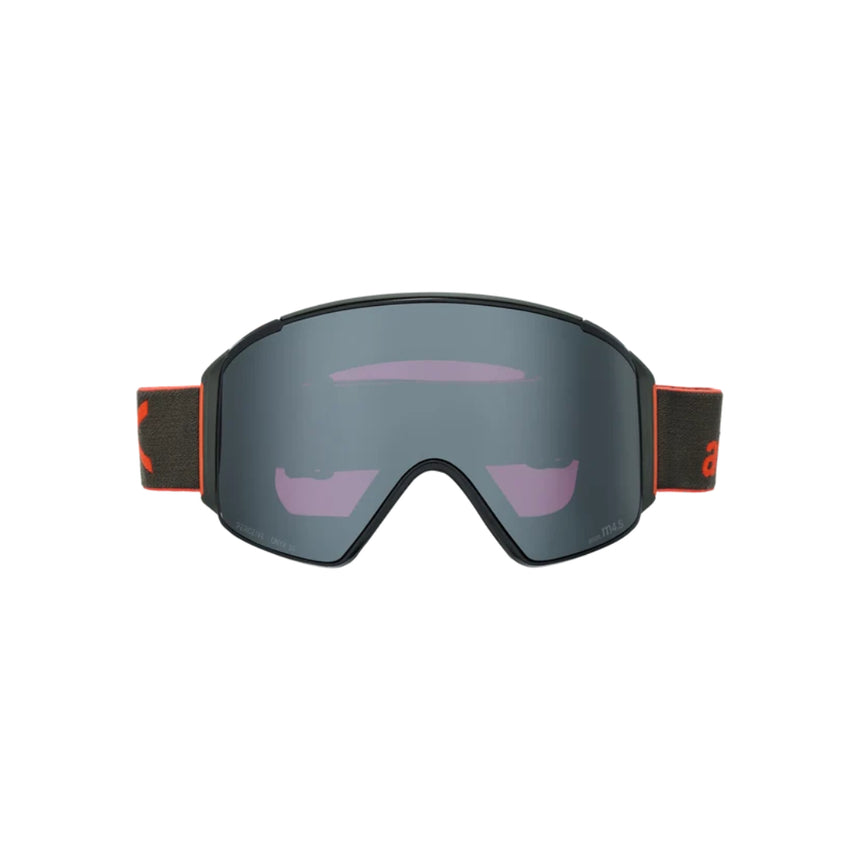 Anon Anon Unisex M4S Goggles (Cylindrical) + Bonus Lens + MFI® Face Mask - Fiesta Red/Perceive Sunny Onyx Fiesta Red/Perceive Sunny Onyx OS Mens Goggles Complete
