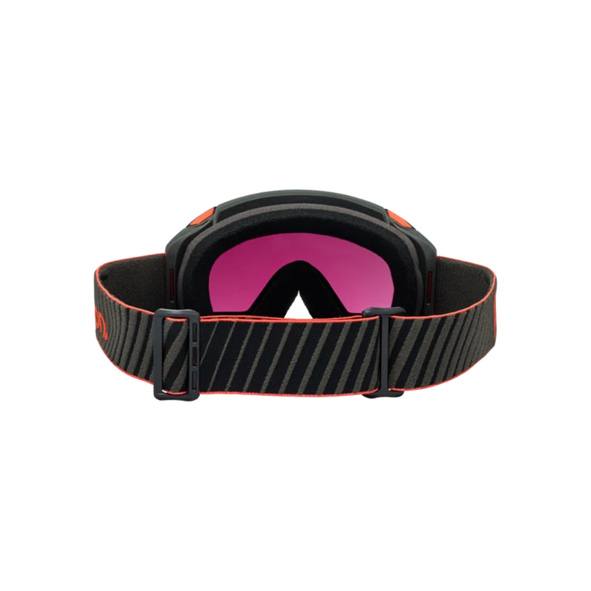 Anon Anon Unisex M4S Goggles (Cylindrical) + Bonus Lens + MFI® Face Mask - Fiesta Red/Perceive Sunny Onyx Fiesta Red/Perceive Sunny Onyx OS Mens Goggles Complete