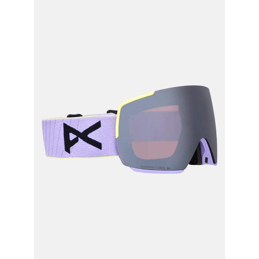 Anon Anon Unisex M5 Goggles + Bonus Lens + MFI® Face Mask - Hyper Lilac/Perceive Sunny Onyx Hyper Lilac/Perceive Sunny Onyx OS Mens Goggles Complete