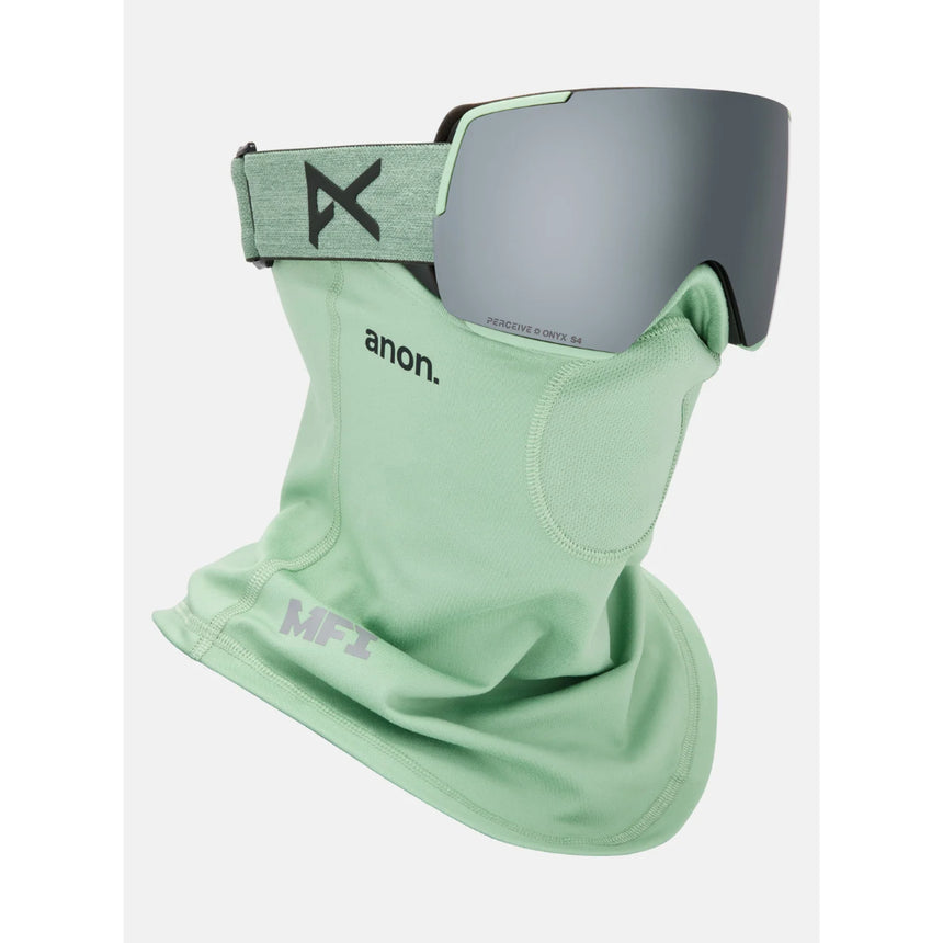 Anon Anon Unisex M5S Goggles + Bonus Lens + MFI® Face Mask - Soft Sage/Perceive Sunny Onyx Soft Sage/Perceive Sunny Onyx OS Mens Goggles Complete