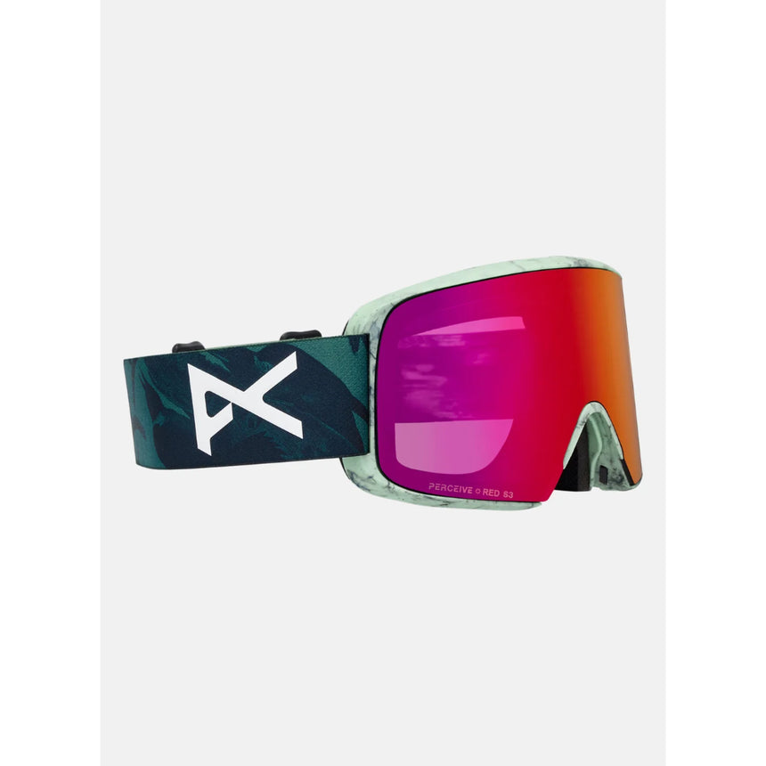 Anon Anon Unisex M6S Goggles - Family Tree/Perceive Sunny Red Family Tree/Perceive Sunny Red OS Mens Goggles Complete