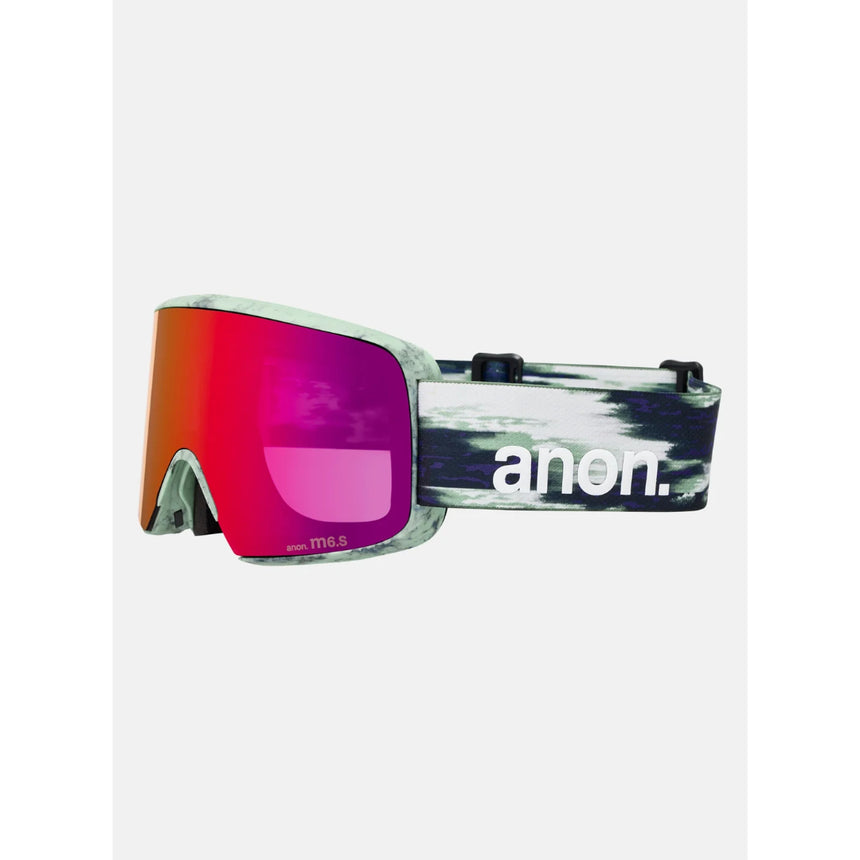 Anon Anon Unisex M6S Goggles - Family Tree/Perceive Sunny Red Family Tree/Perceive Sunny Red OS Mens Goggles Complete