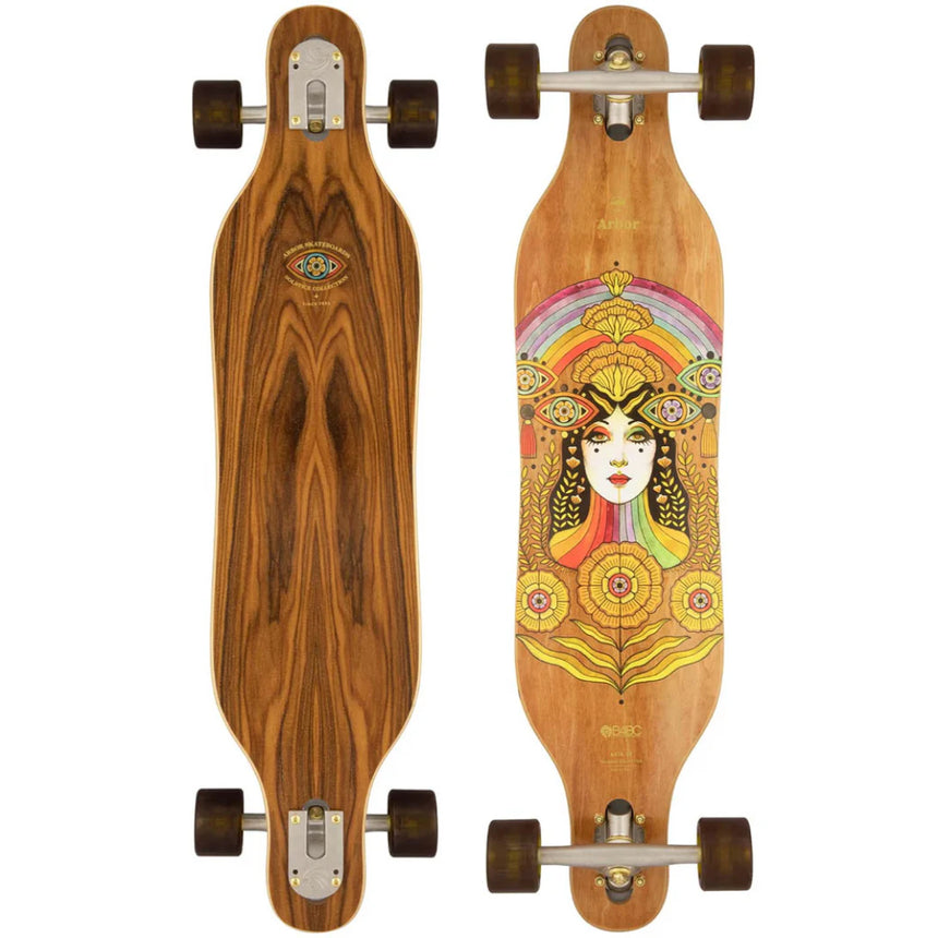 Arbor Arbor Drop Thru Solstice B4BC Axis 37" Solstice 37" Longboard Complete - Drop Through Trucks