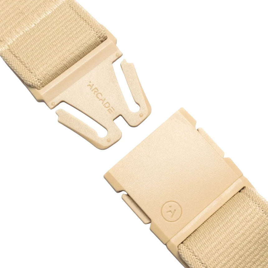 Arcade Belt Co Arcade Atlas Slim Belt - Khaki Khaki OS Mens Fabric Belts