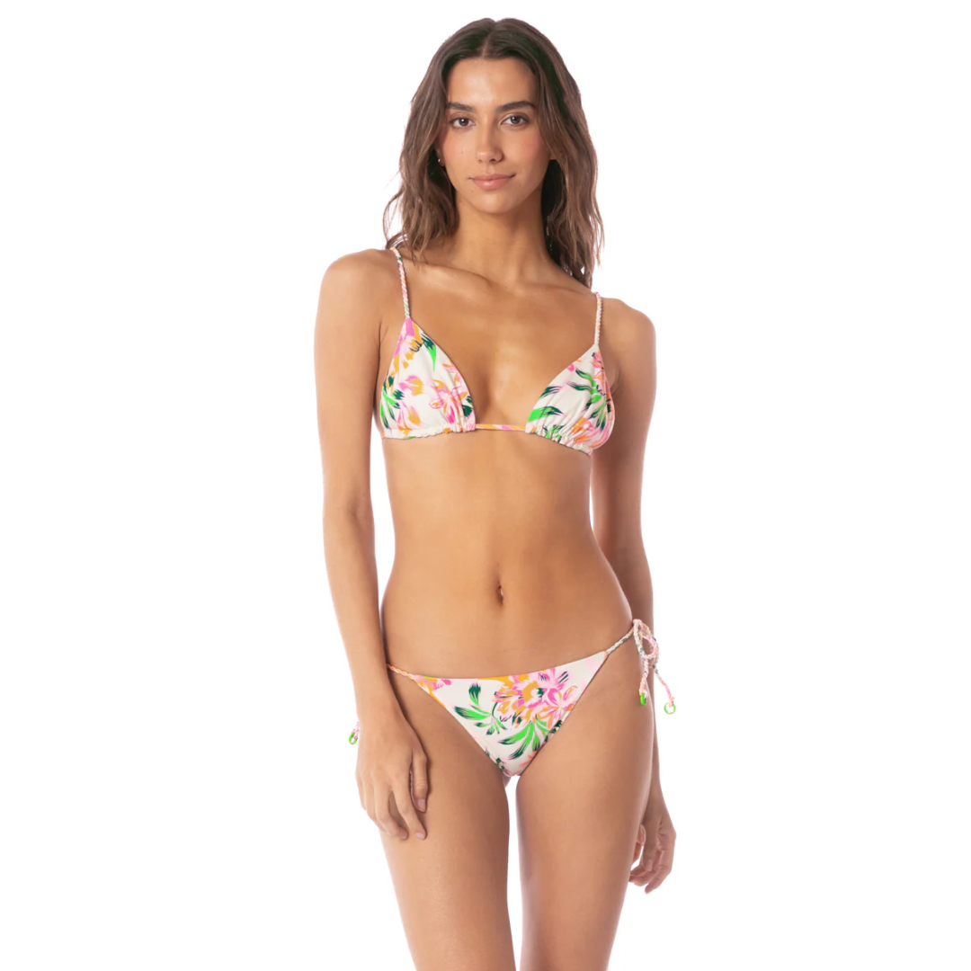Maaji Women's Palm Glow Upbraid Bikini Top