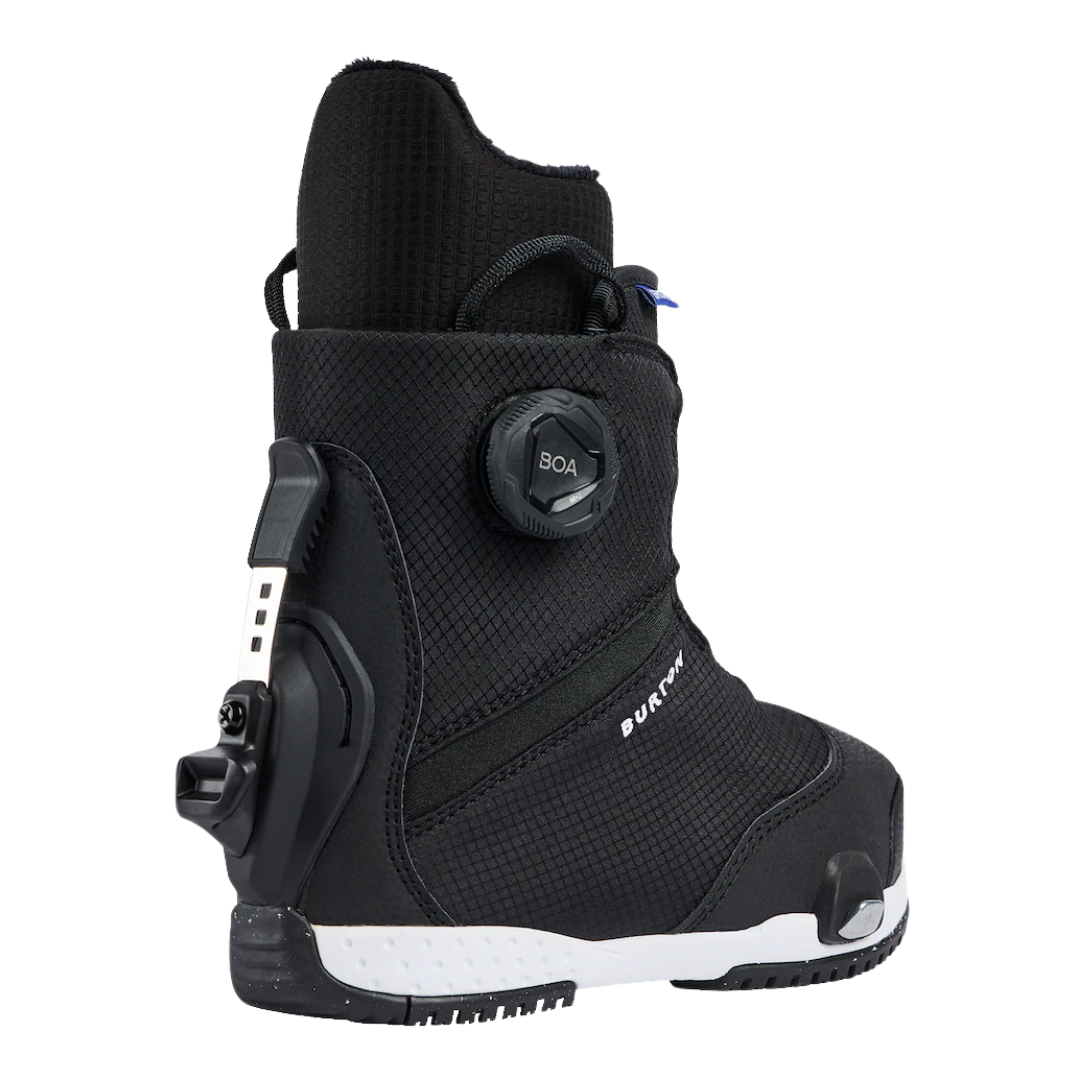 Botas de snowboard Burton Grom Step On para niños (negro)