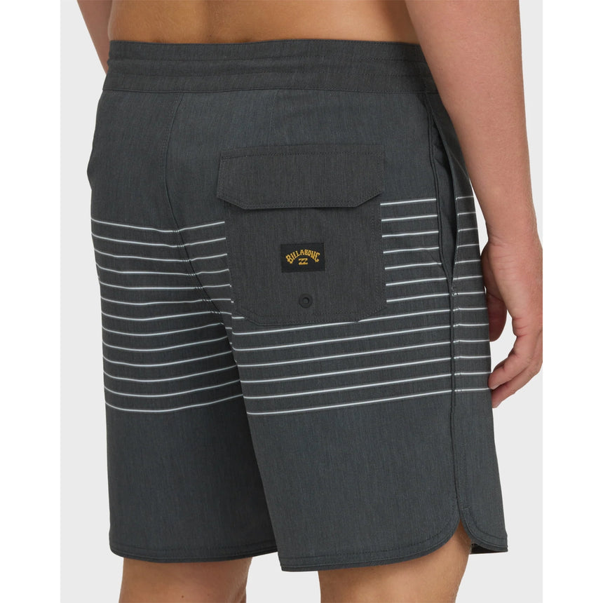 Billabong Billabong Men's 73 Lo Tide 18" Boardshorts - Black Black 28 Mens Board Shorts