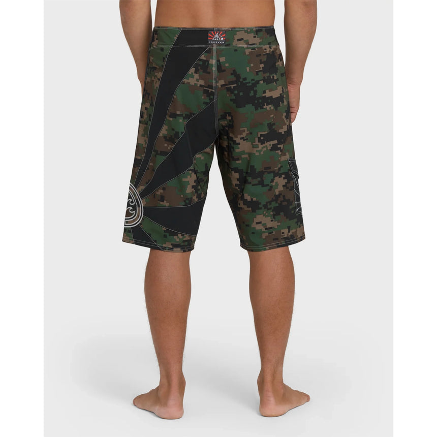 Billabong Billabong Men's A.I. Rising Sun Pro 22" Boardshorts - Dark Olive Dark Olive 28 Mens Board Shorts