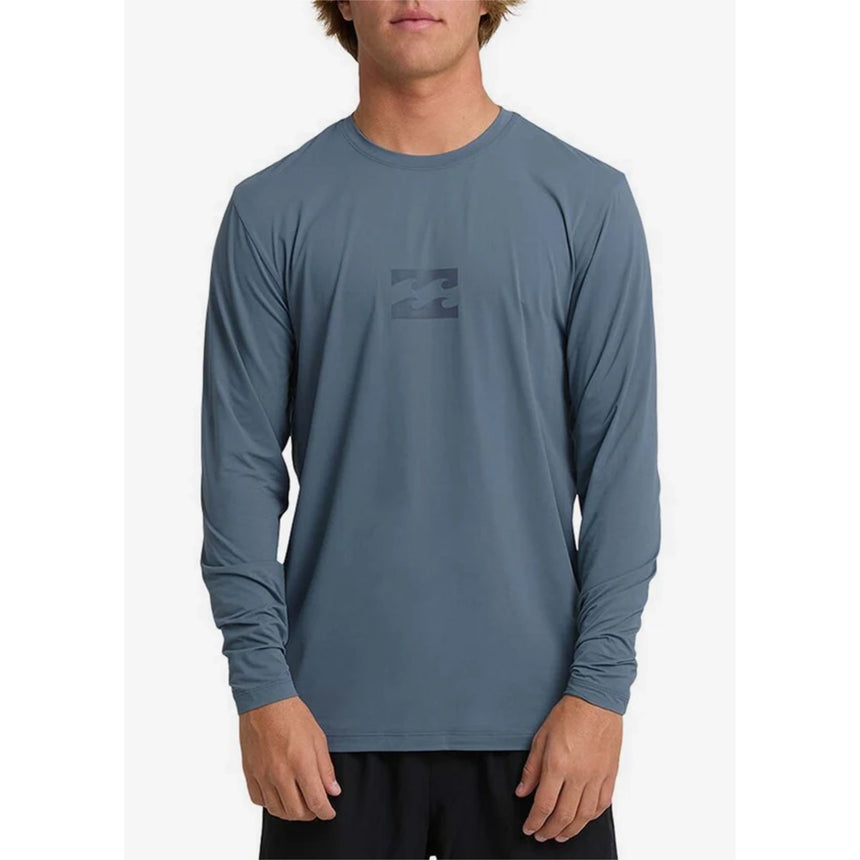 Billabong Billabong Men's All Day Wave LF Longsleeve - Blue Fog Blue Fog S Mens Button Up Short Sleeve Shirts