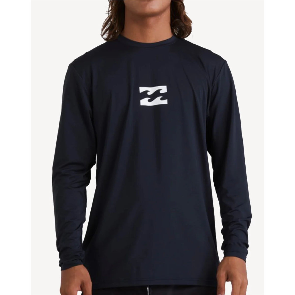 Billabong Billabong Men's All Day Wave Loose Fit Long Sleeve UPF Swim Shirt - Black Black S Mens Button Up Short Sleeve Shirts