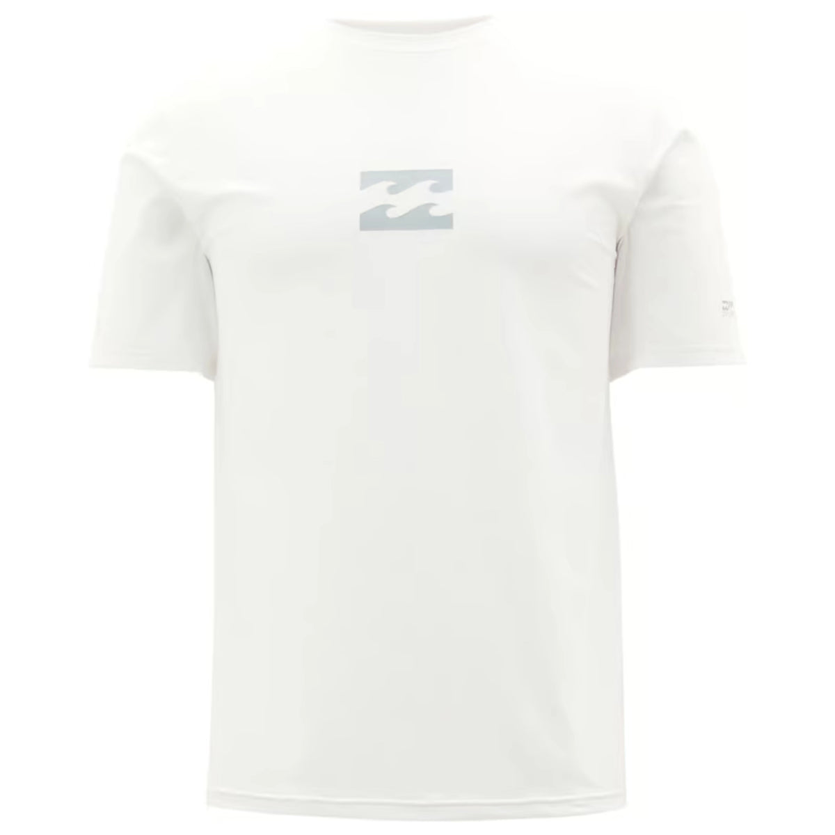 Billabong Billabong Men's All Day Wave Loose Fit Short Sleeve Rashguard - White White S Mens Button Up Short Sleeve Shirts