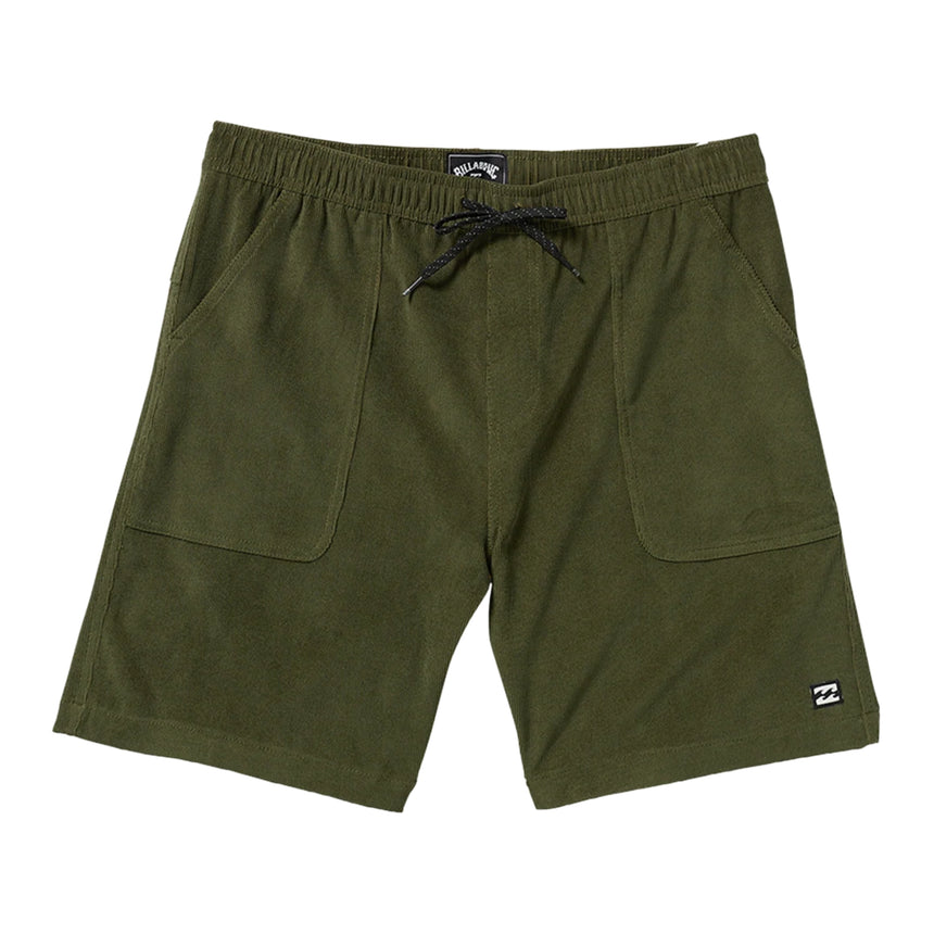 Billabong Billabong Men's De La Cruz Submersible Shorts - Olive Olive S Mens Hybrid Land and Sea Shorts