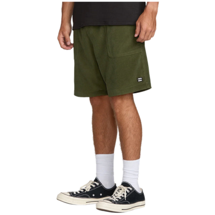 Billabong Billabong Men's De La Cruz Submersible Shorts - Olive Olive S Mens Hybrid Land and Sea Shorts