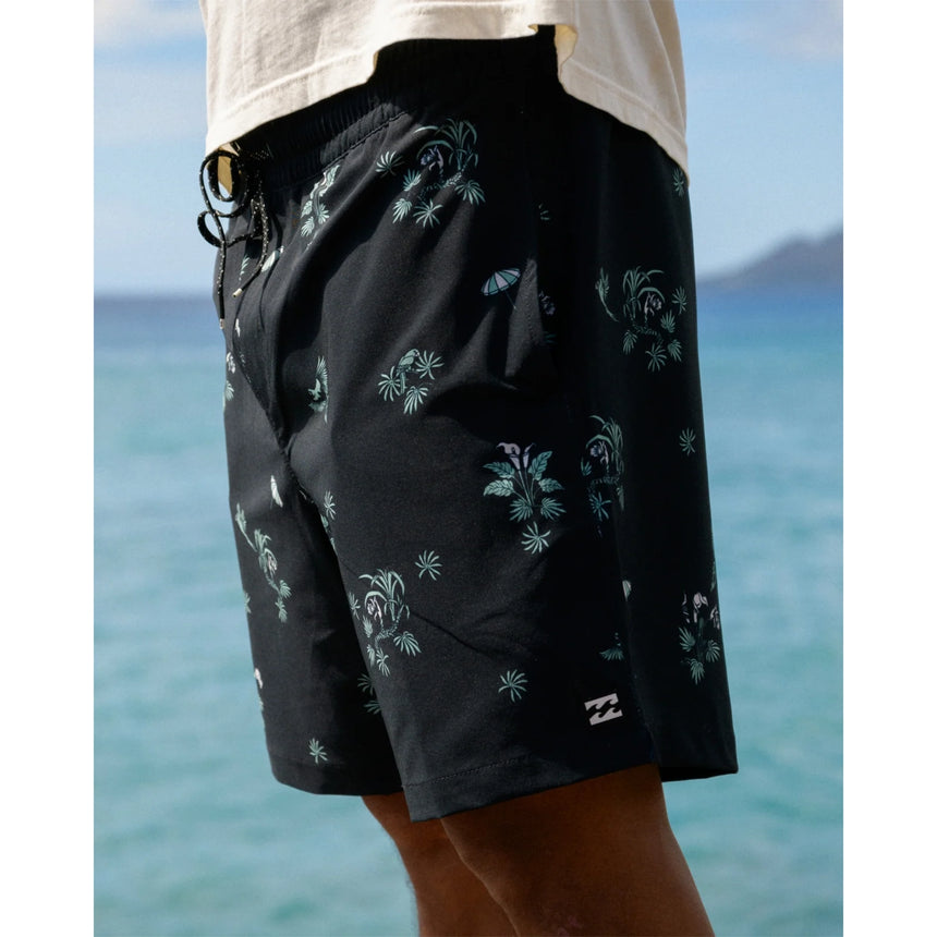 Billabong Billabong Men's Good Times Layback Trunks - Black Black S Mens Casual Shorts
